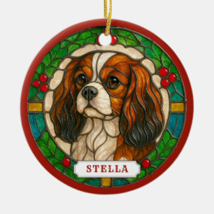 Enfeite de Cerâmica Cavalier King Charles Spaniel