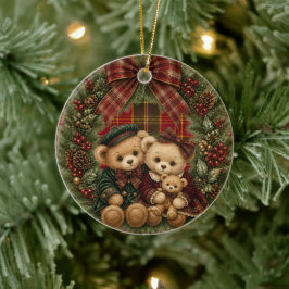Enfeite de Cerâmica para Foto do Primeiro Natal do