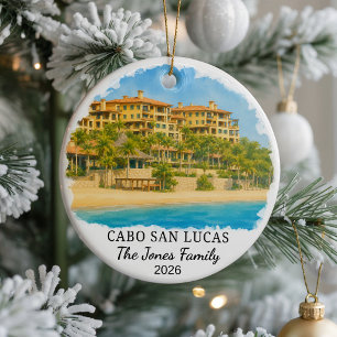 Enfeite de Cerâmica Personalizado de Cabo San Luca