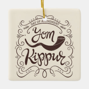 Enfeite de Cerâmica Yom Kippur