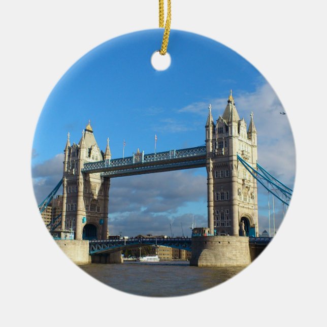 Enfeite de Círculo-Ponte da Torre Londres (Frente)
