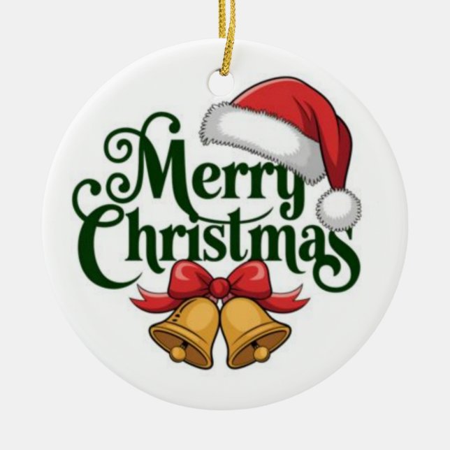 enfeite de design de Natal (Frente)