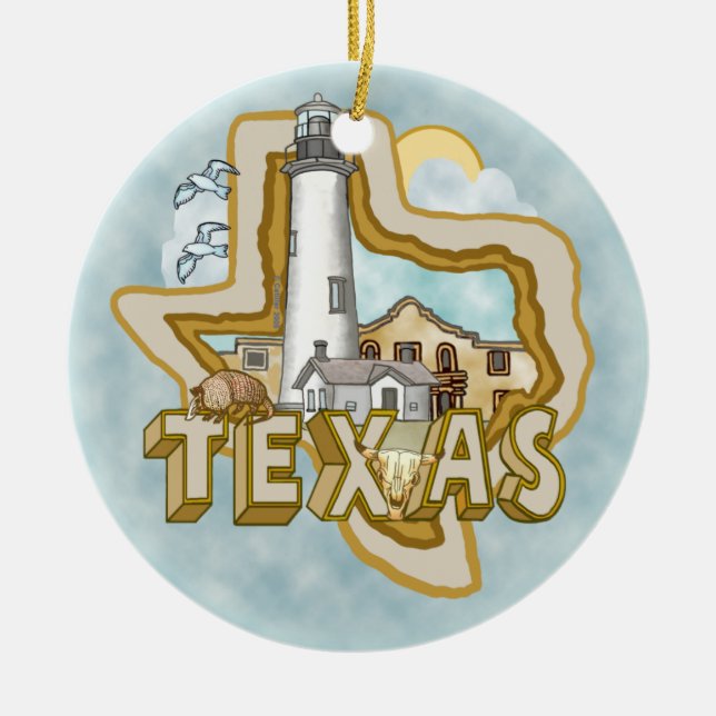 Enfeite de Farol do Texas (Frente)