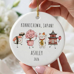 Enfeite de Férias Personalizadas no Japão