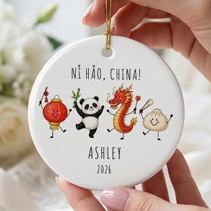 Enfeite de Férias Personalizado na China