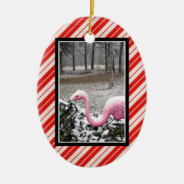 Enfeite de Flamingo de Feriado