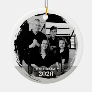 Enfeite de Foto de Família - Moderno