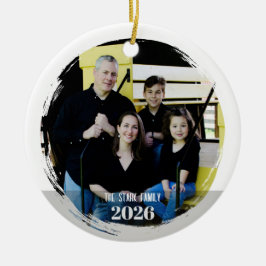 Enfeite de Foto de Família - Moderno