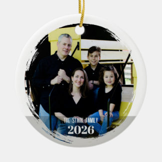 Enfeite de Foto de Família - Moderno
