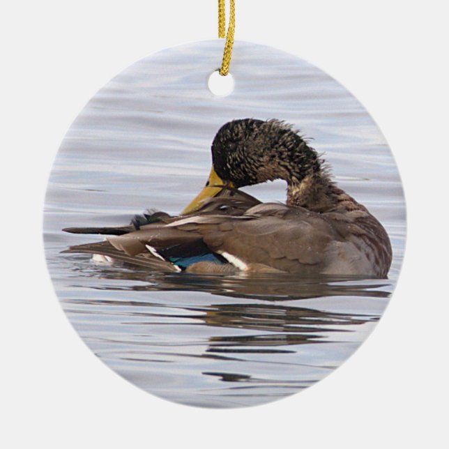 Enfeite de Foto de Pato  (Frente)
