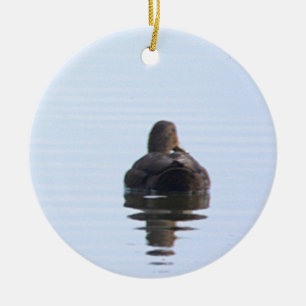Enfeite de Foto de Pato