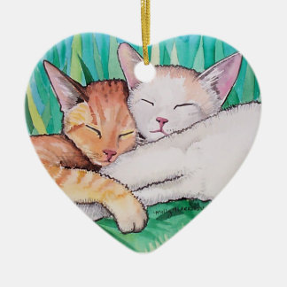 Enfeite de Gatos Sonolentos