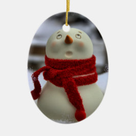 Enfeite de Homem de Neve Fofo