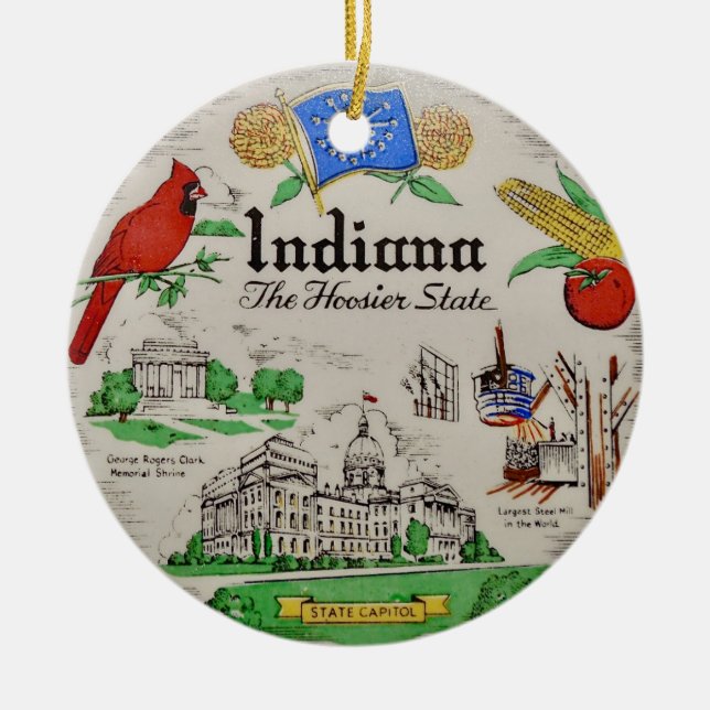 Enfeite de Indiana (Frente)