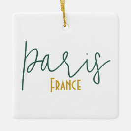 Enfeite de Lembrança de Paris, França