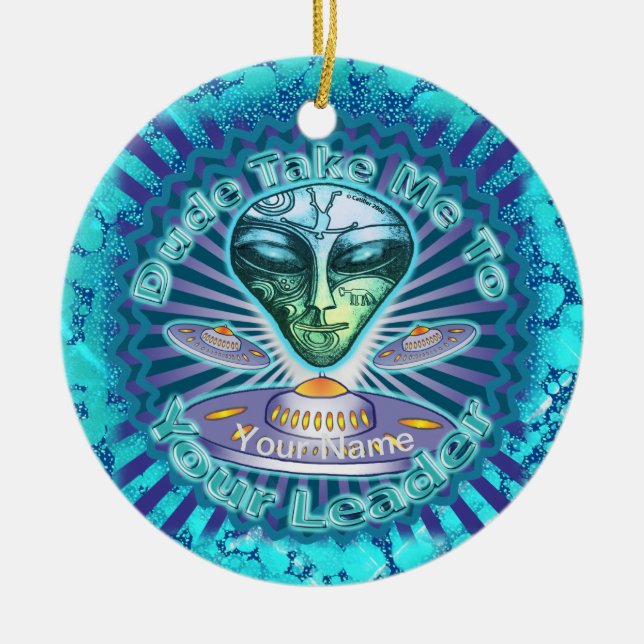 Enfeite de Líder Alien (Frente)