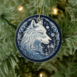 Enfeite de Lobo Nórdico