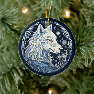 Enfeite de Lobo Nórdico