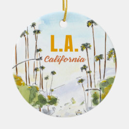 Enfeite de Los Angeles Califórnia