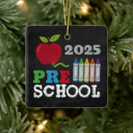 Enfeite de lousa para pré-escola 2025