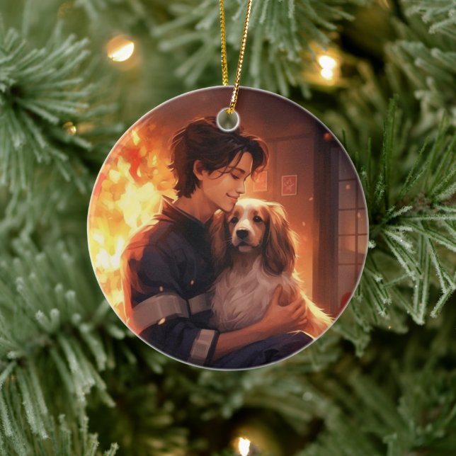 Enfeite de Memorial de Estimação, Presente da Mamã (Árvore)