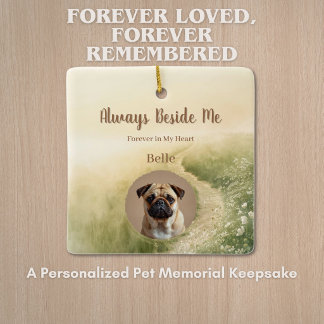 Enfeite de Memorial de Pet Ponte da Arco-Íris com