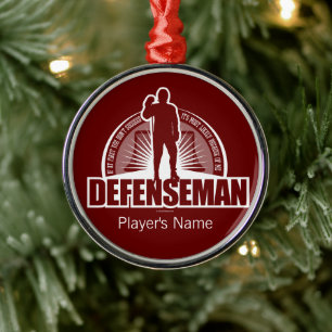 Enfeite de Metal Defenseman