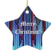 Enfeite de Natal azul