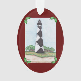 Enfeite de Natal da Cape Lookout Lighthouse