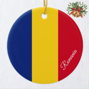 Enfeite de Natal da Romênia, Bandeira da Romênia