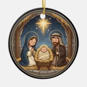 Enfeite de Natal da Sagrada Natividade