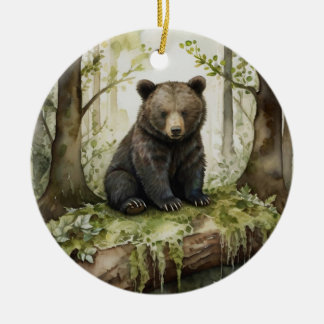 Enfeite de Natal de Animal da Floresta