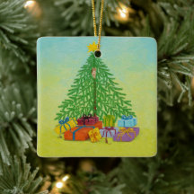 Enfeite de Natal de Árvore de Natal Personalizado