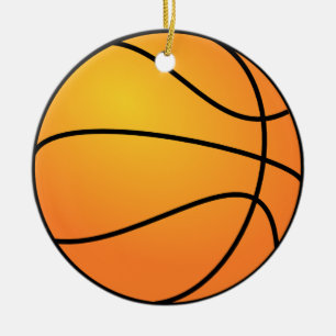 Enfeite de Natal de Basquetebol