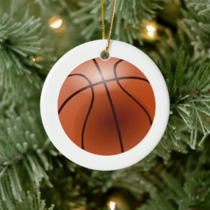 Enfeite de Natal de Basquetebol