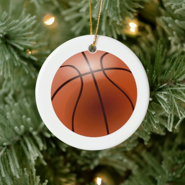 Enfeite de Natal de Basquetebol (Árvore)