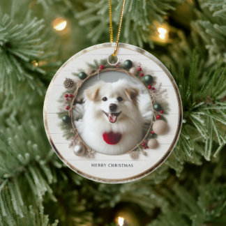 Enfeite de Natal de Cachorro Personalizado | Pet P