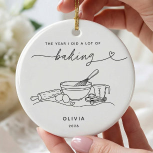 Enfeite de Natal de Confeitaria Personalizado