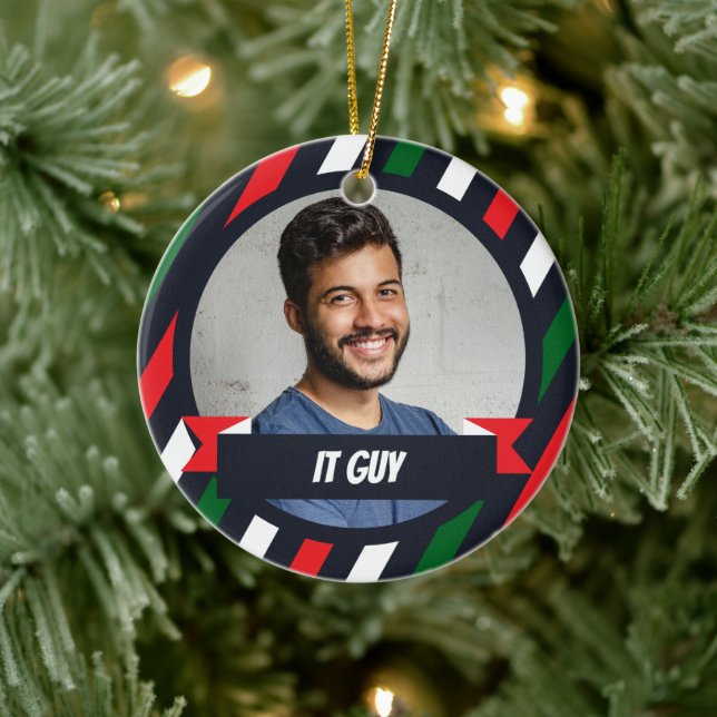 Enfeite de Natal de Escritório - CARA DA TI (Árvore)