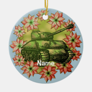 Enfeite de Natal de Tanque