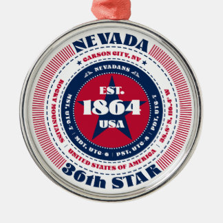 Enfeite de Natal do 36º Estado de Nevada
