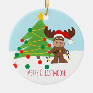 Enfeite de Natal em Forma de Círculo do Christmoos