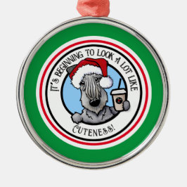 Enfeite de Natal KiniArt Cesky Terrier