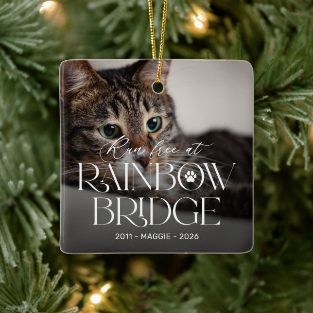 Enfeite de Natal Memorial do Gato da Ponte do Arco (Árvore)