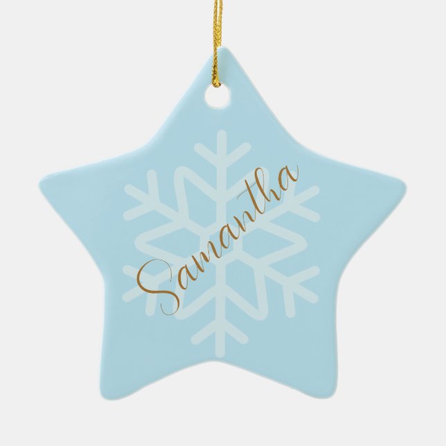 Enfeite de Natal minimalista  (Frente)