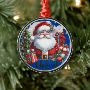 Enfeite de Natal Papai Noel