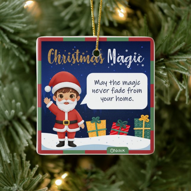 Enfeite de Natal Papai Noel (Árvore)