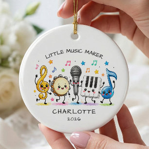 Enfeite de Natal Pequeno Fazedor de Música