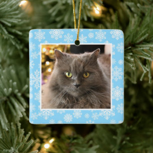 Enfeite de Natal Personalizado com Cachorro ou Gat