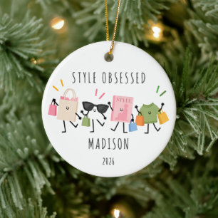 Enfeite de Natal Personalizado com Estilo Obsessiv